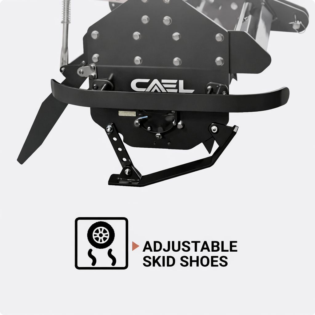 CAEL TL-135 Light Duty Rotary Tiller – 51" PTO Tractor Tiller for 18–22 HP Tractors