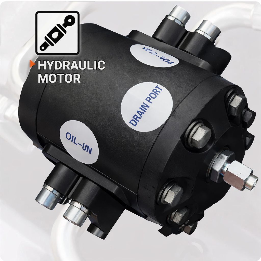 CAEL-EMH100 Excavator Flail Mower – 39.4 Inch Hydraulic Brush Cutter for 5-10 Ton Excavators