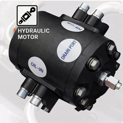 CAEL-EMH100 Excavator Flail Mower – 39.4 Inch Hydraulic Brush Cutter for 5-10 Ton Excavators