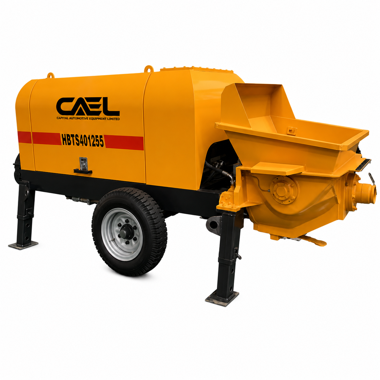 Concrete Pump With Cummins Engine 55 KW (CPM55-CE)