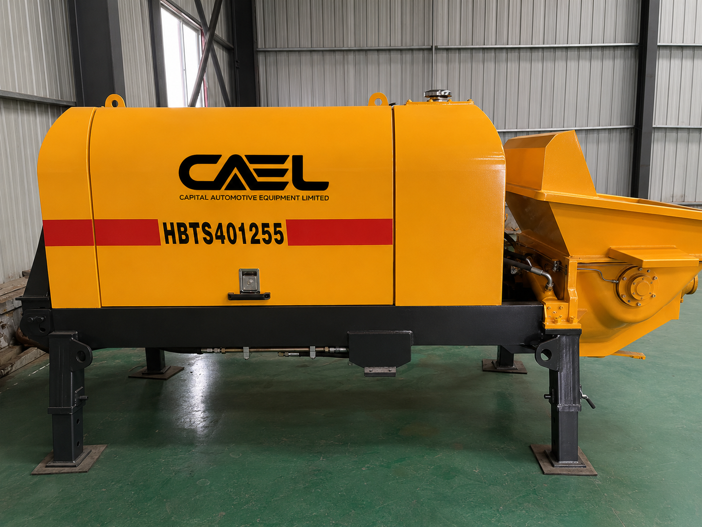 Concrete Pump With Cummins Engine 55 KW (CPM55-CE)