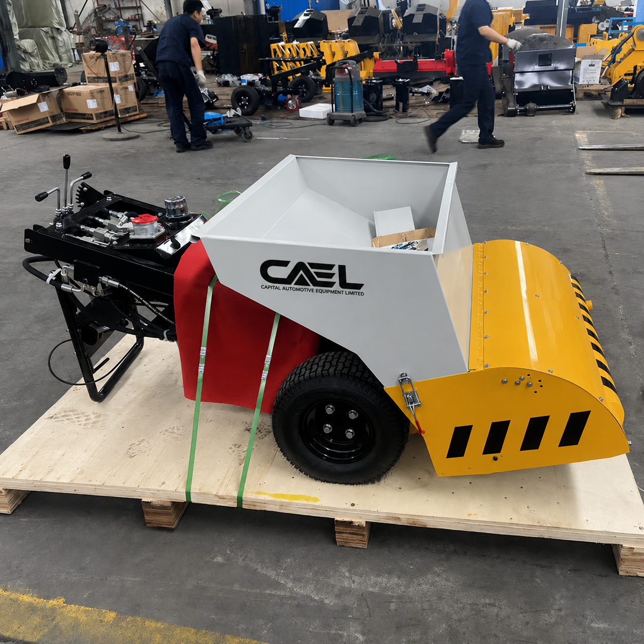 Mini-finisseuse d'asphalte routier (APM32)