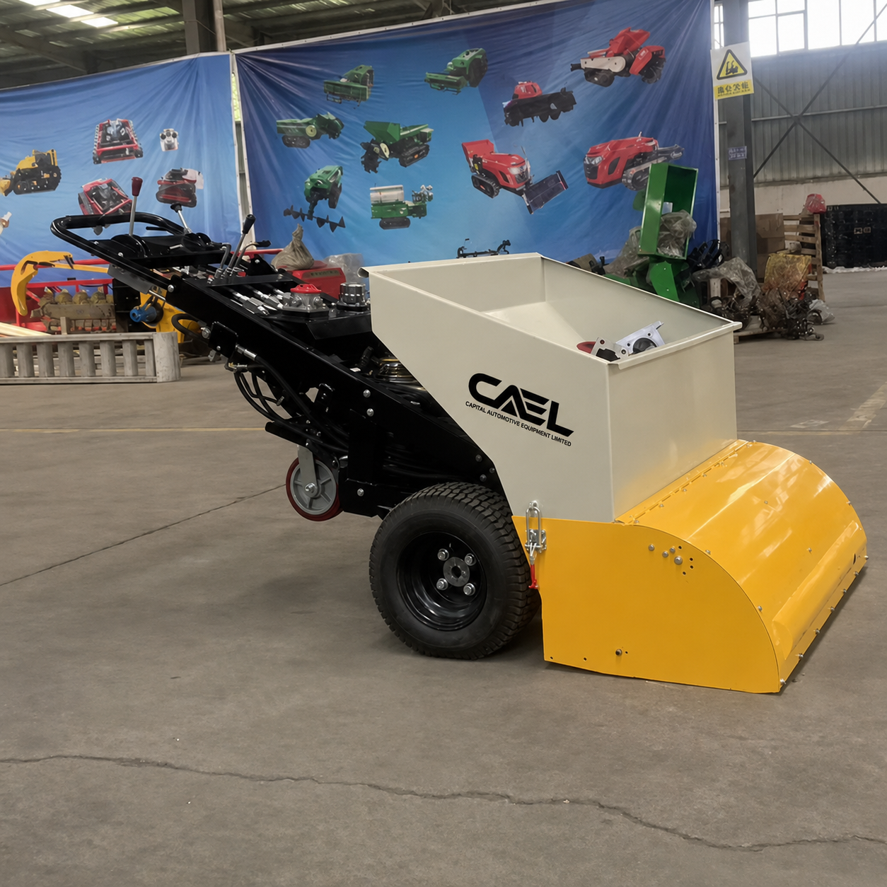 Mini-finisseuse d'asphalte routier (APM32)
