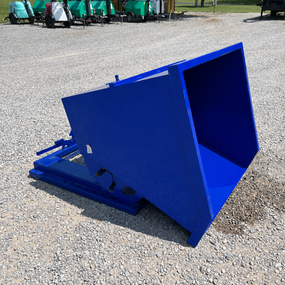 CAEL Self Dumping Hopper 1.5CY – Forklift Trash Hopper Heavy Duty