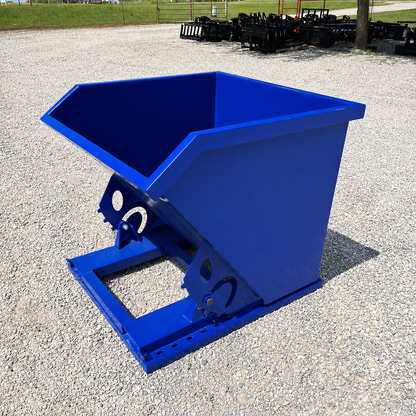 CAEL Self Dumping Hopper 1.5CY – Forklift Trash Hopper Heavy Duty