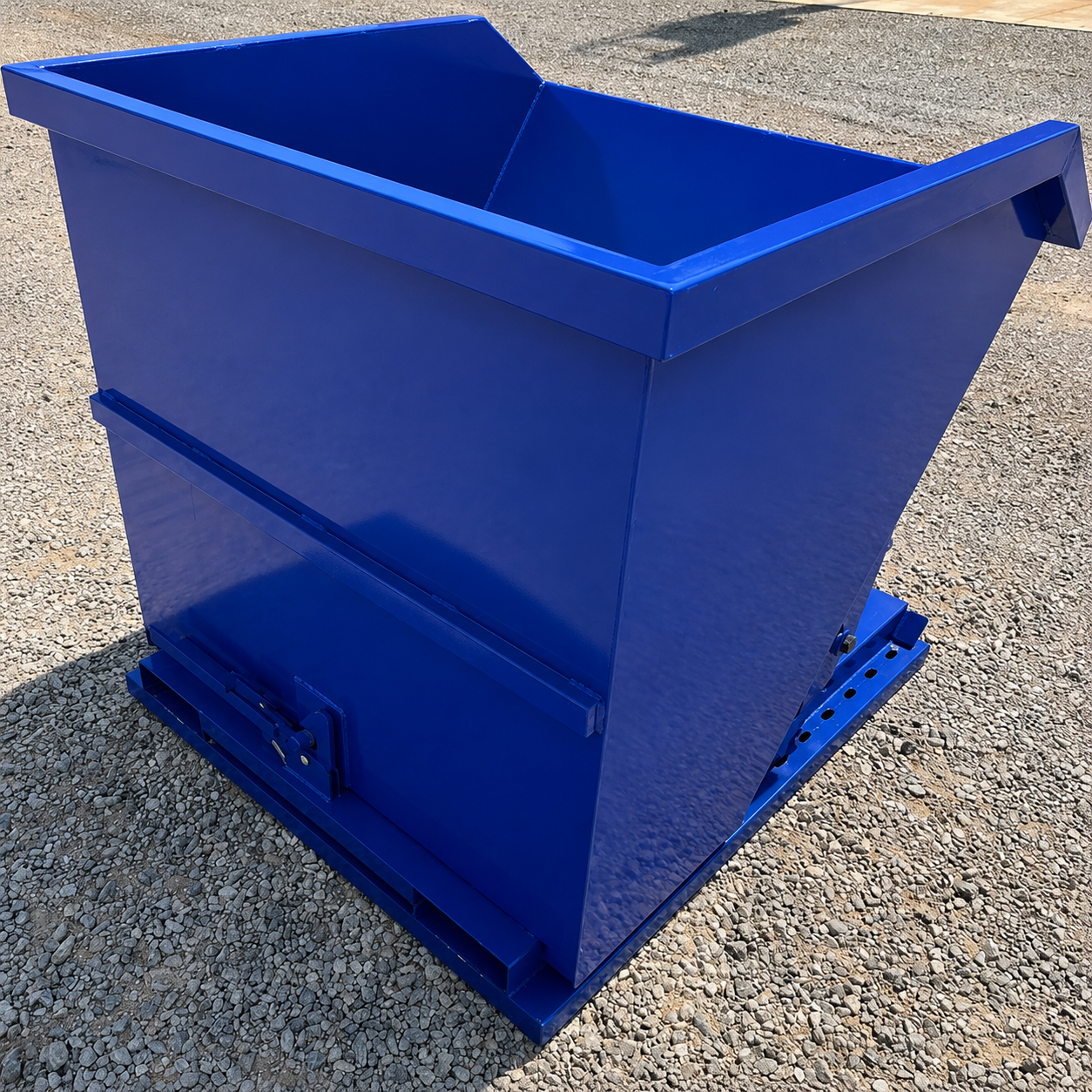 CAEL Self Dumping Hopper 1.5CY – Forklift Trash Hopper Heavy Duty