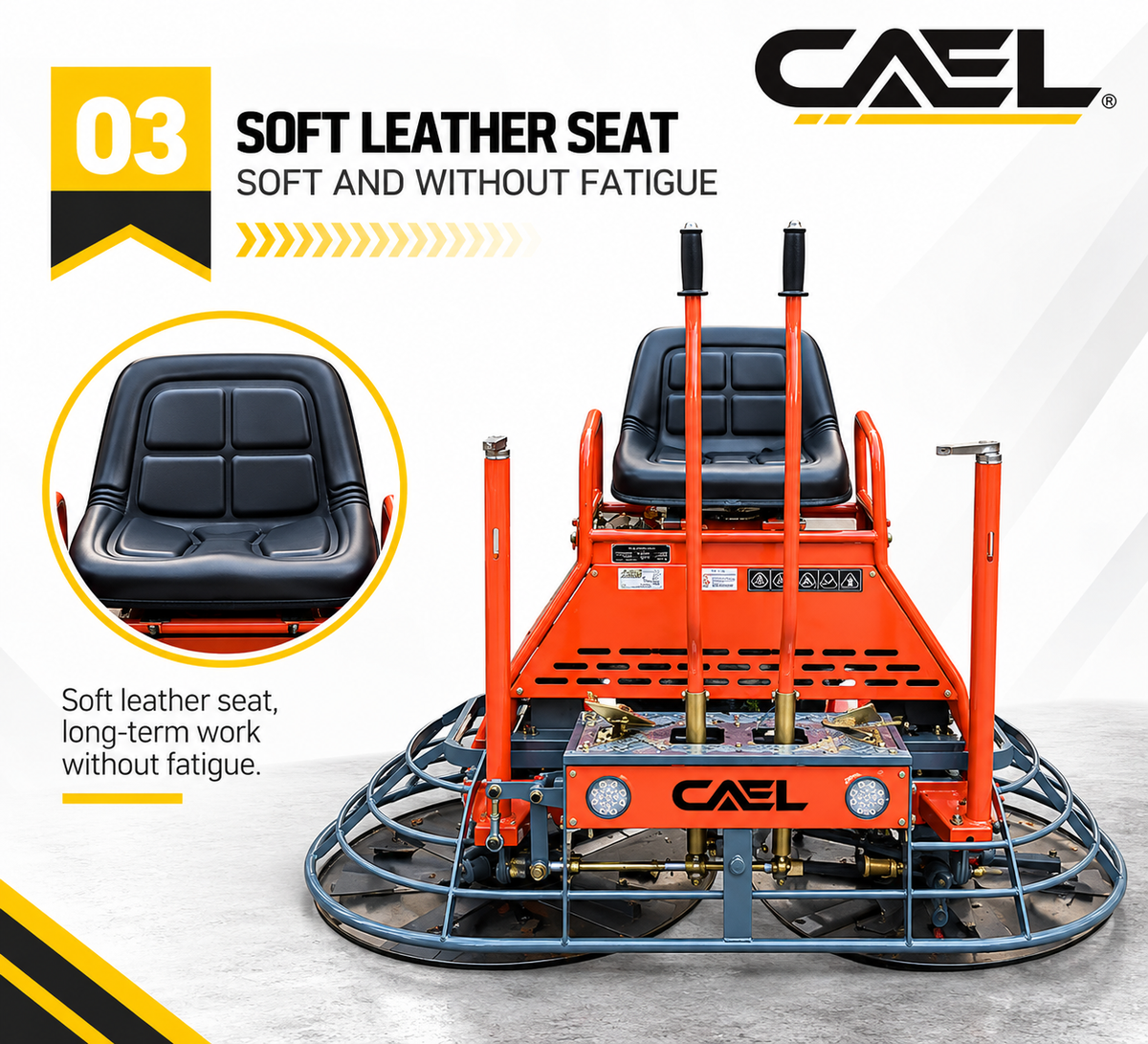 CAEL Power Trowel GPT-M830 Concrete Finishing Machine