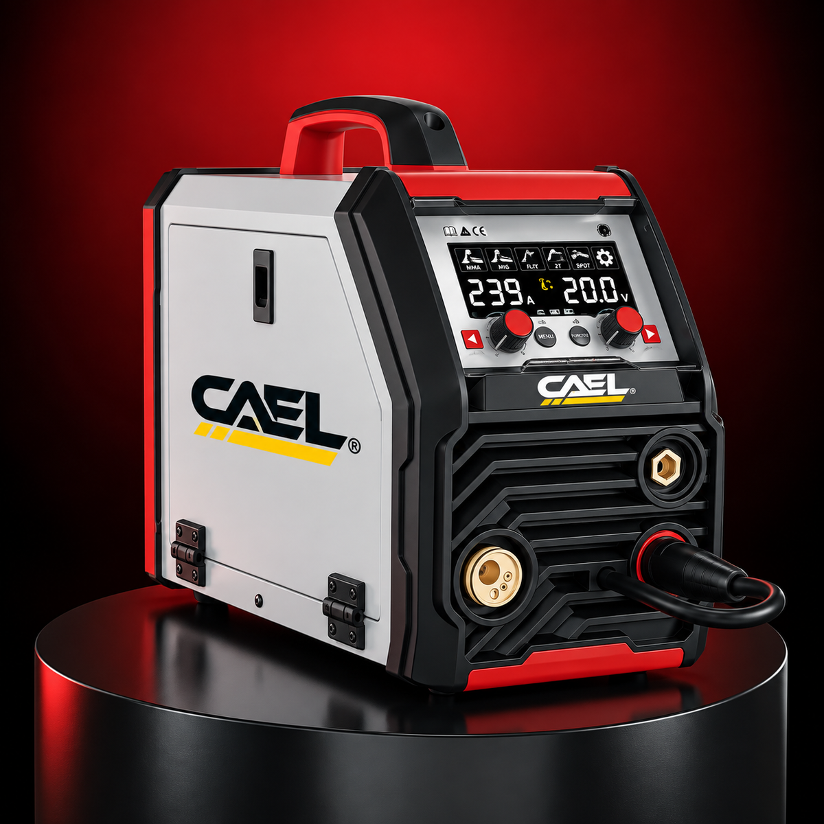 MIG-200DP Double Pulse Synergic MIG Welder Machine