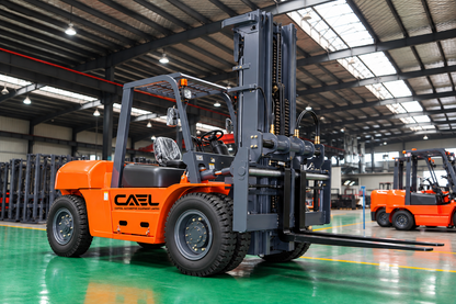 Chariot élévateur d'extérieur Diesel 10T avec déplacement latéral 