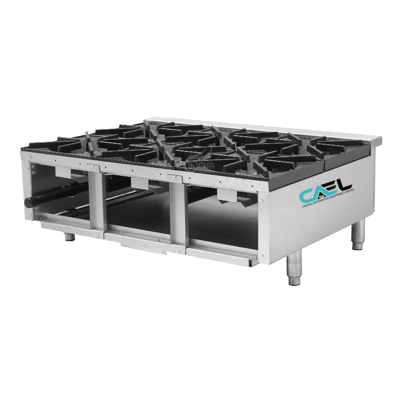 CAEL Commercial Gas Stove Cooking Range Countertop 6 Burner (EHP-6S)