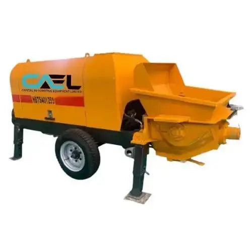 Concrete Pump With Cummins Engine 55 KW (CPM55-CE)
