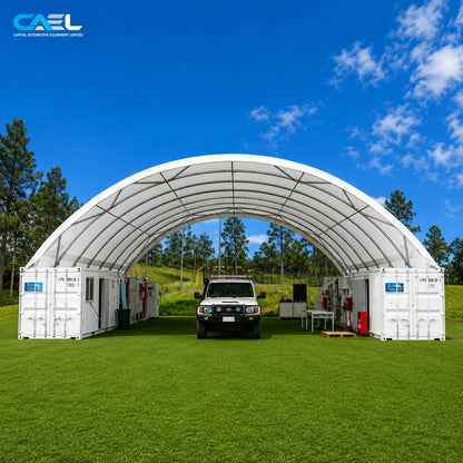 CAEL Container Shelter 20′ wide x 20′Length