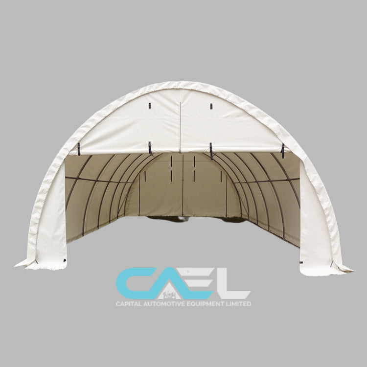 Dome shape single truss 20' wide 20' length 12' height