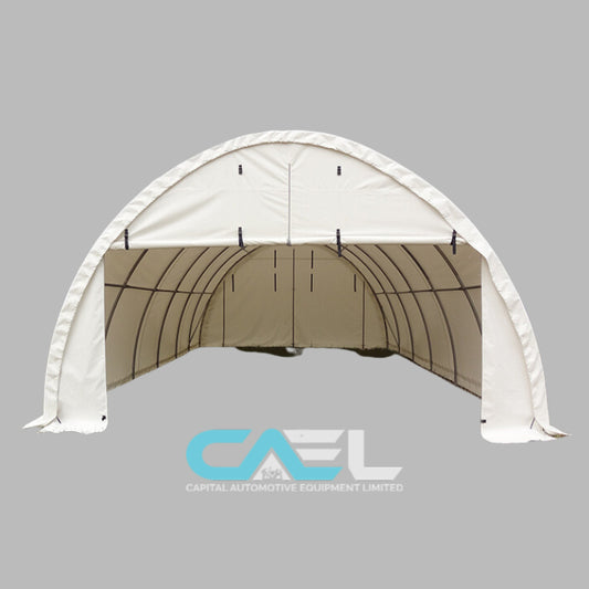 Dome shape single truss 20' wide 20' length 12' height