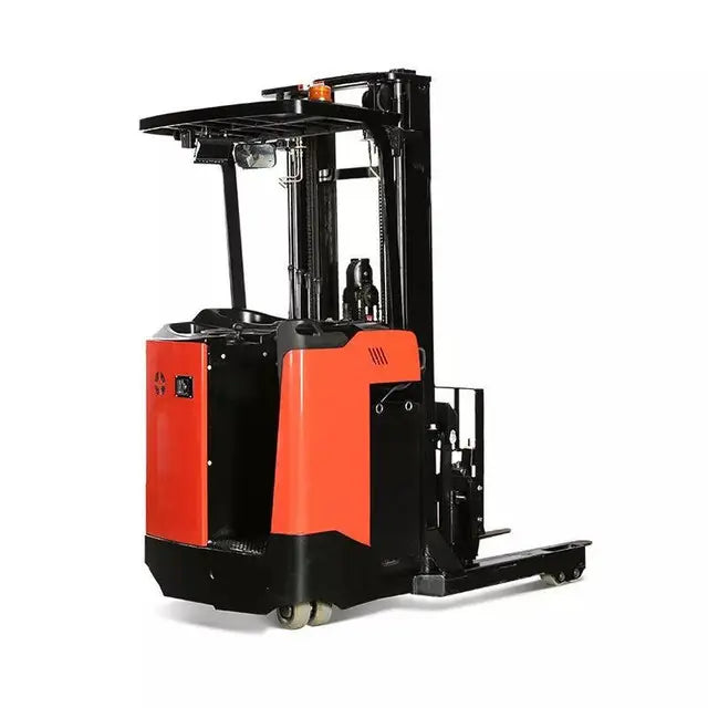 Double Scissor Electric Reach Truck seated or stand on 1.5 T, height 3.5M