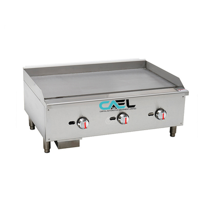 36 Inch Commercial Flat Top Gas Griddle Grill with U-shape Steel Burner-90,000 BTU/HR (EGG36S)