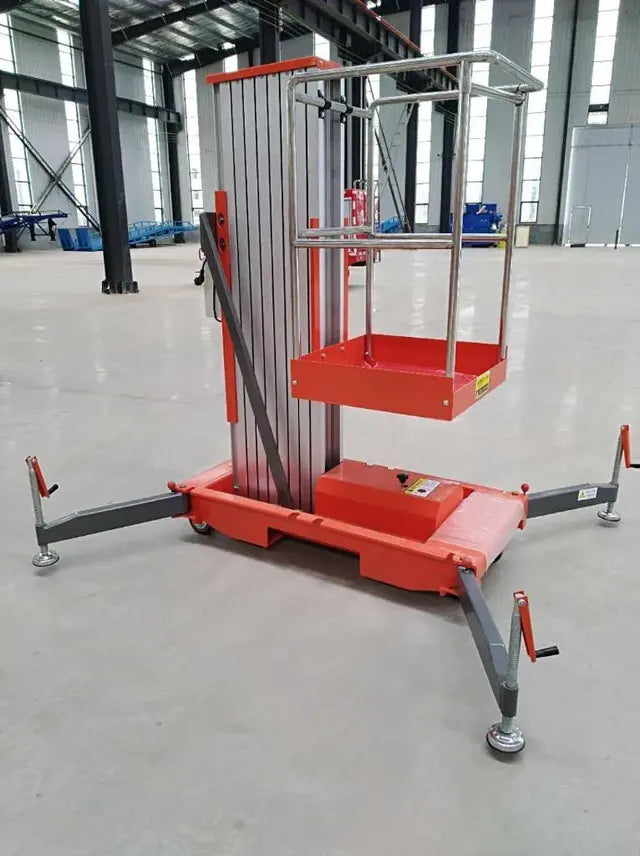 Electric Aerial Mobile Man Lift Scissor Lift Aerial Lift Leader 8M