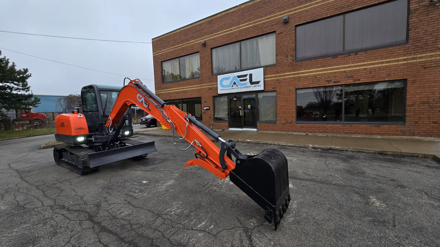 Excavator 6.2 Ton With Yanmar engine, AC/Heat included (EX-62Y)
