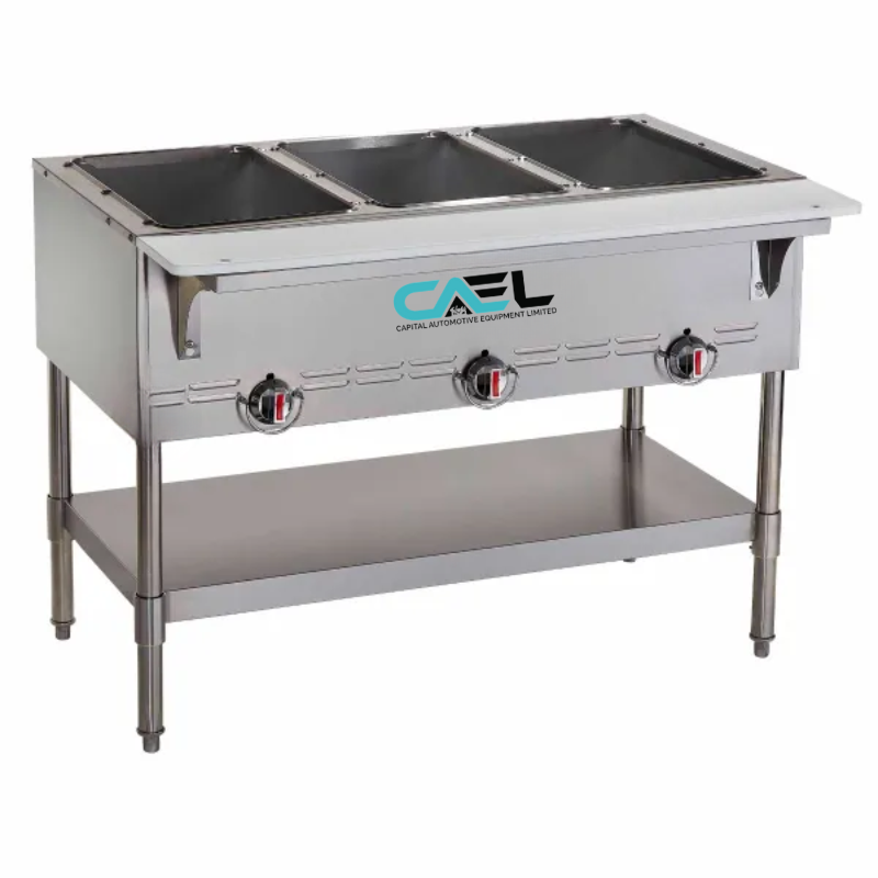 CAEL GBM 3 Well Natural Gas Hot Food Steam Table