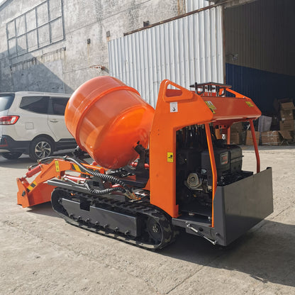 Bétonnière hydraulique à chenilles autochargeuse (CM-BS)