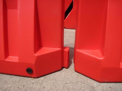 PE Plastic Water-Filled Traffic Safety Barrier for Road Crowd Control