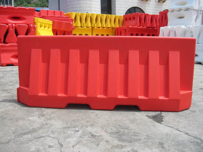 PE Plastic Water-Filled Traffic Safety Barrier for Road Crowd Control
