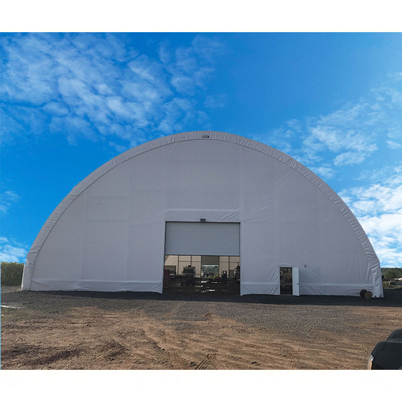 Dome shape single truss 30' wide 40' length 15' height
