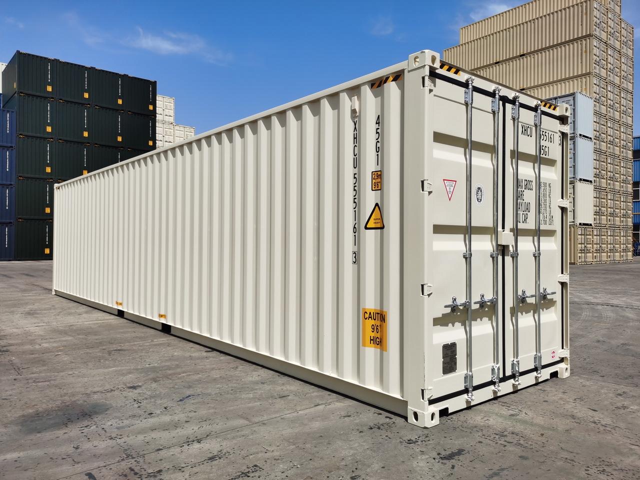 40FT High Cube One End Door Standard Container