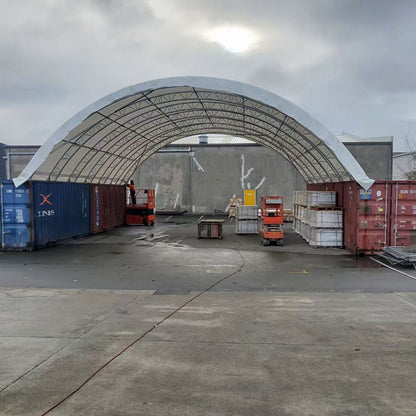 Abri à conteneurs CAEL 40′ de largeur x 40′ de longueur