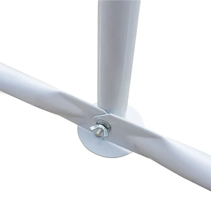 20' x 40' Heavy Duty Outdoor Party Tent with Removable Sidewalls and Roll-Up Doors, 11 oz PE Cover, 6’6" Overhead, 10’ Peak Ceiling