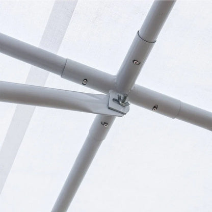 20' x 40' Heavy Duty Outdoor Party Tent with Removable Sidewalls and Roll-Up Doors, 11 oz PE Cover, 6’6" Overhead, 10’ Peak Ceiling