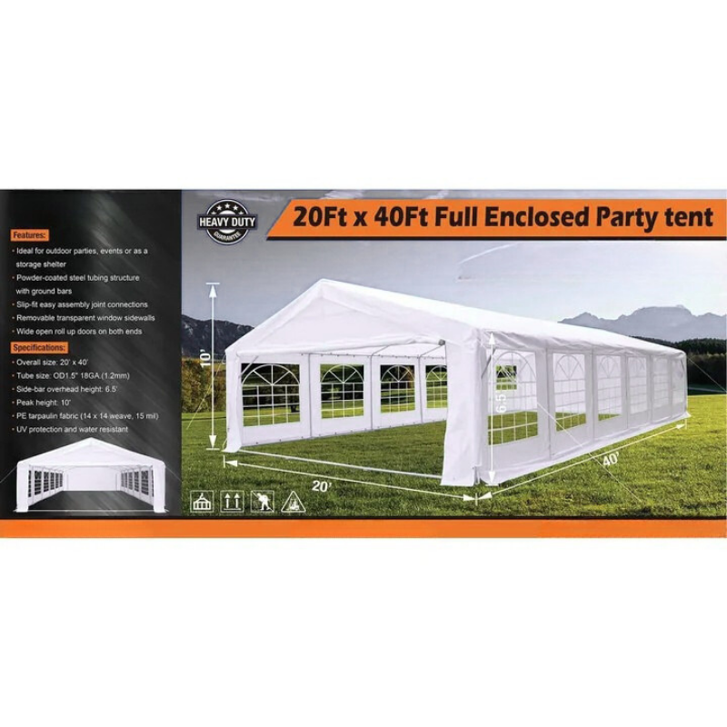 CAEL PT0612FB – Basic Outdoor Storage / Event Tent