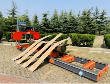 Heavy Duty Portable Sawmill Powered by Kohler Engine with 36-in Cutting Capacity