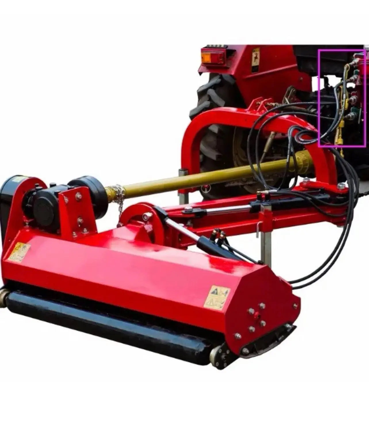 Heavy Duty Tractor Flail Mower with Hydraulic Side Shift