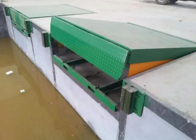 Heavy duty automatic loading hydraulic dock leveler ramp (10T)