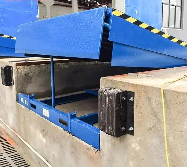Heavy duty automatic loading hydraulic dock leveler ramp (10T)