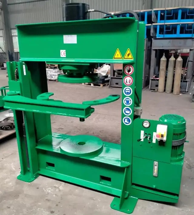 Hydraulic press machine solid tires 80T