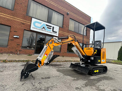 Mini Excavator 1.3T with Kubota engine, Swing boom (EX13KB)