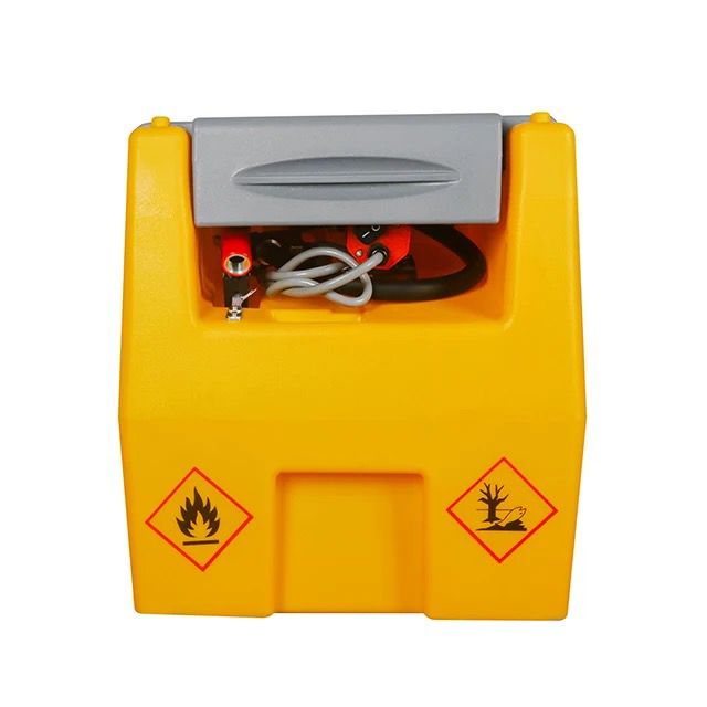 CAEL Portable Fuel Gasoline/Diesel Tank with Automatic Dispensing Nozzle For On-Site