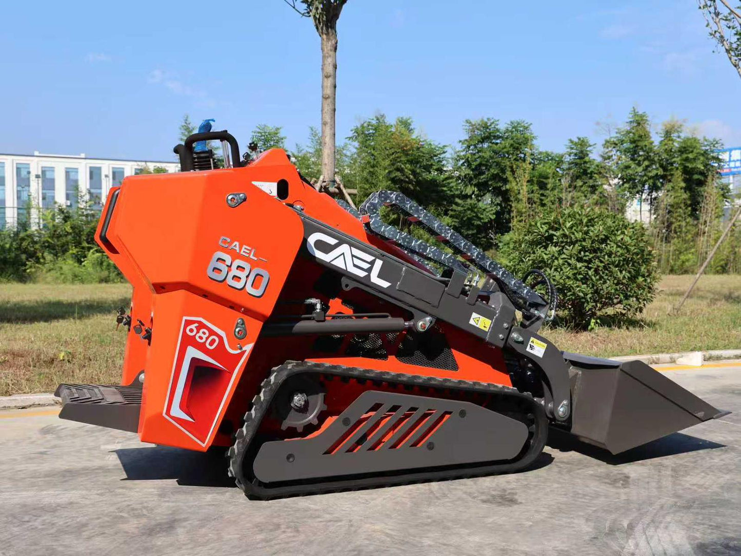 CAEL 680S Skid Steer With Kubota Engine Telescopic Boom