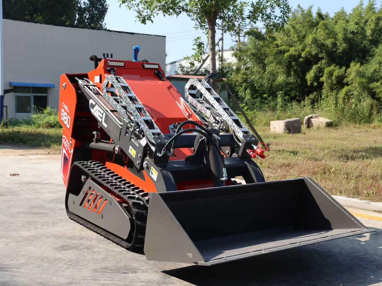 CAEL 680S Skid Steer With Kubota Engine Telescopic Boom