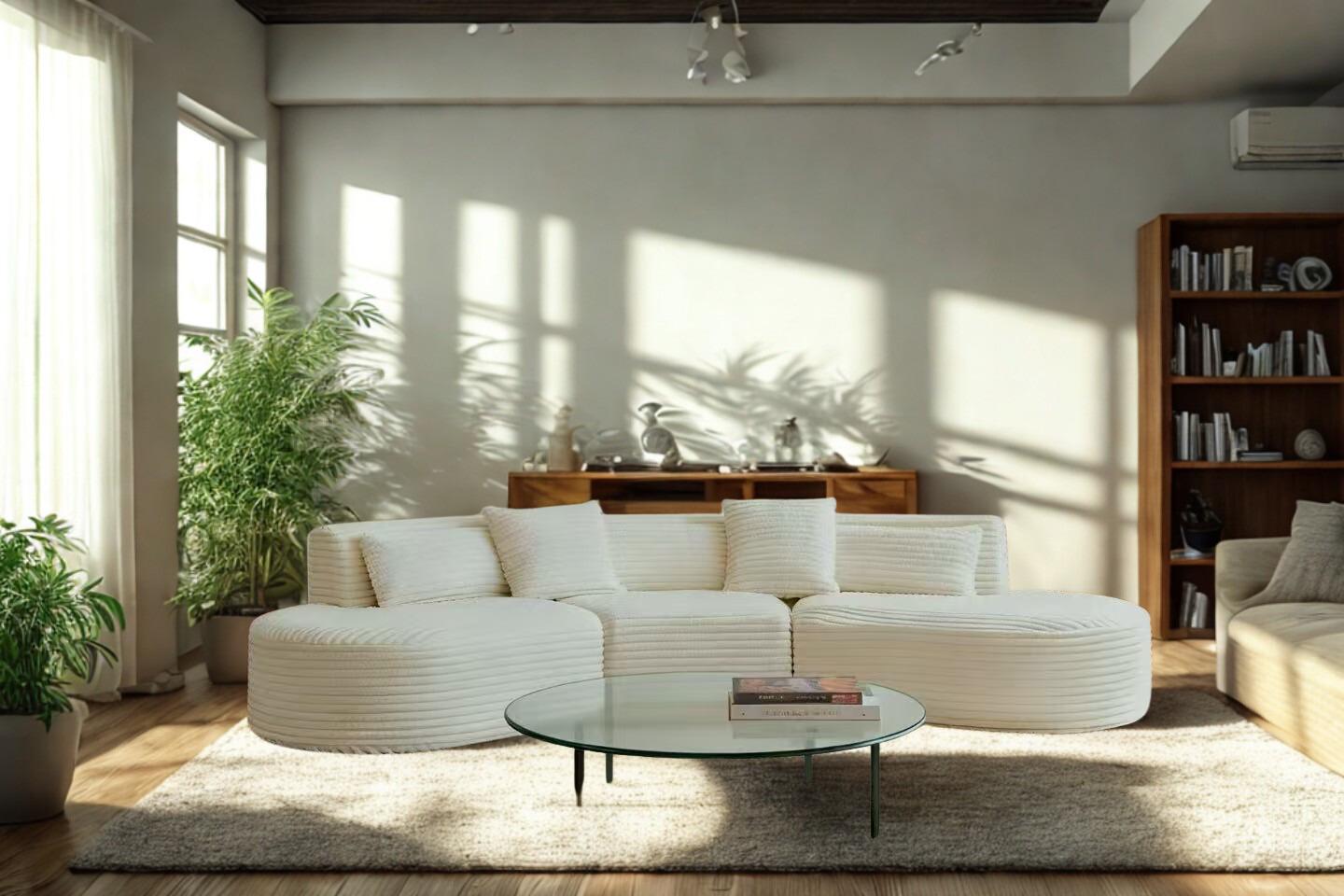 Compressed Sofa Curve - Modern Design