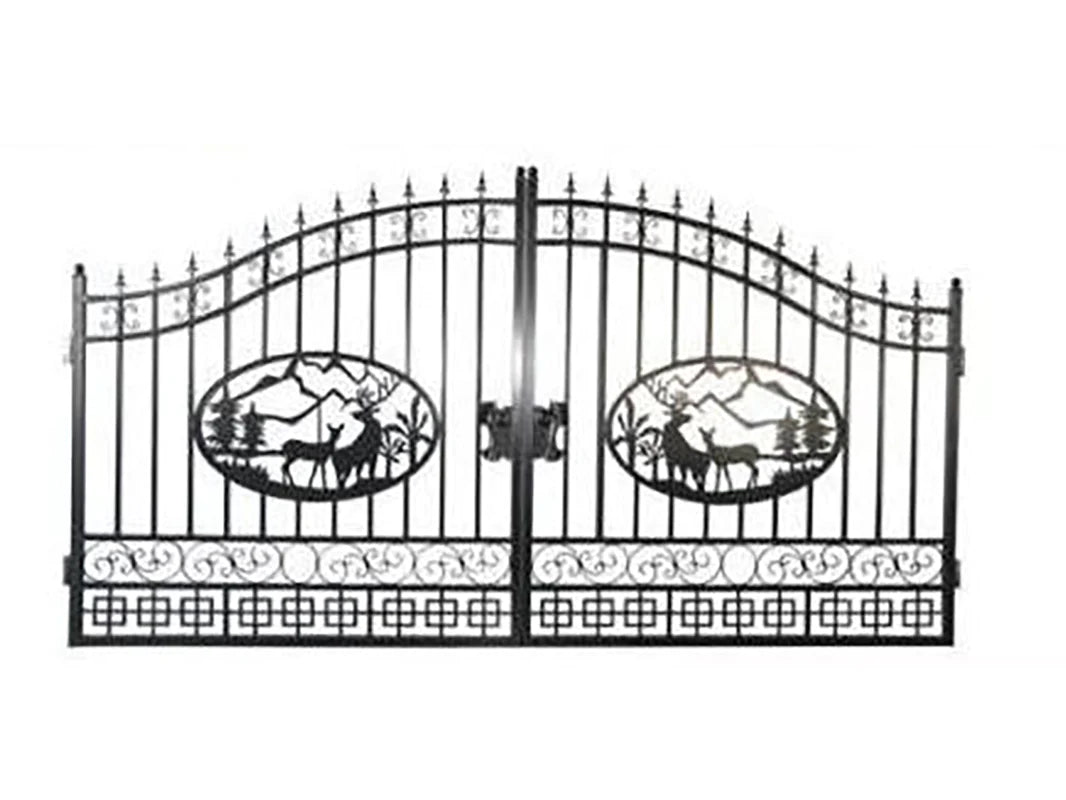 Iron Fence kit ( 150 FT ) with driveway gate