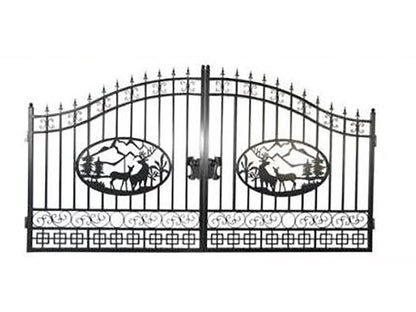 Iron Fence kit ( 150 FT ) with driveway gate