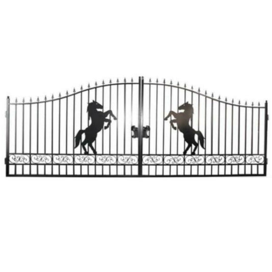 Iron Fence kit ( 150 FT ) with driveway gate