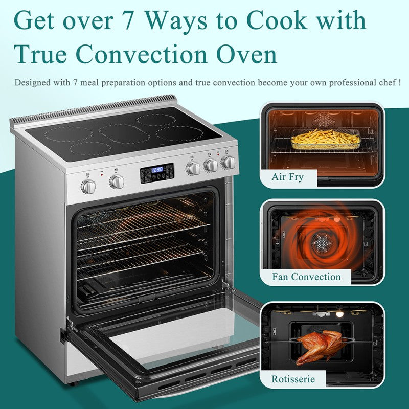 CAEL 30 Inch Freestanding Electric Range