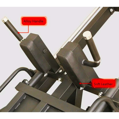 CAEL-SQM – Commercial Grade Dual Function Hack Squat & 45° Leg Press Machine