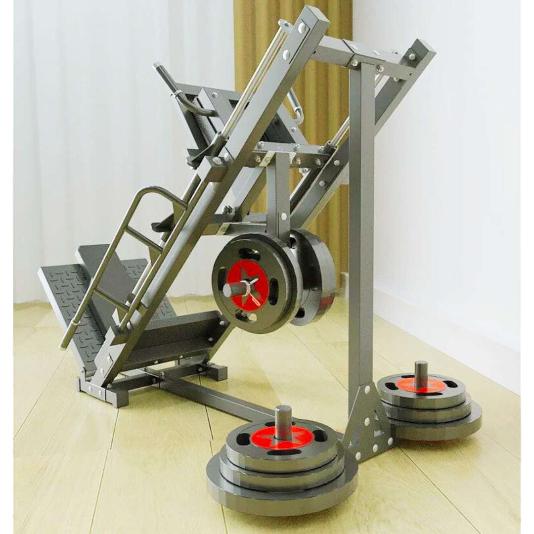 CAEL-SQM – Commercial Grade Dual Function Hack Squat & 45° Leg Press Machine