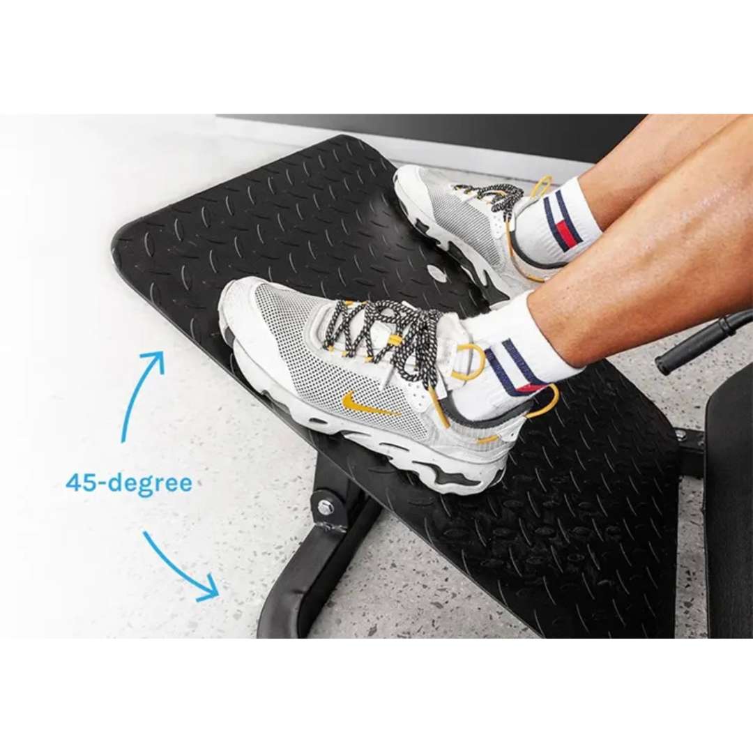 CAEL-SQM – Commercial Grade Dual Function Hack Squat & 45° Leg Press Machine