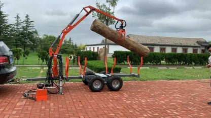Log Loader Trailer Log Grapple